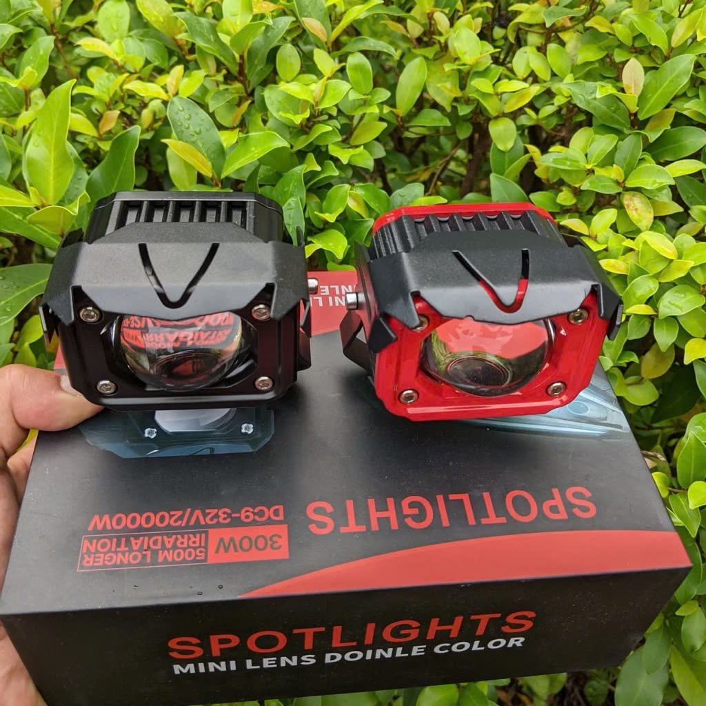 Đèn Trợ Sáng Ô Tô Xe Máy F22X Pro – Bi Cầu Cốt Vàng Pha Trắng Siêu Vip, Ánh Sáng Cực Mạnh Dành Cho Khách Hàng Cao Cấp