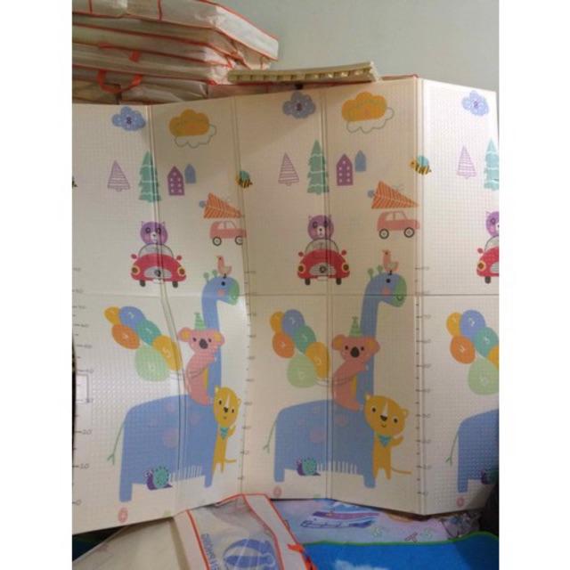 Thảm xốp hai mặt gấp gọn KT *2m