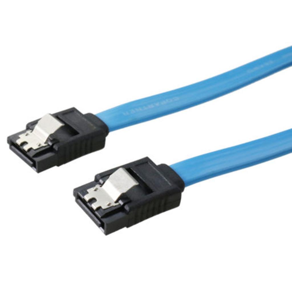 3.3ft Serial ATA SATA III 3.0 Data HDD Hard Drive Disk Straight Signal Cable - 2 Pack