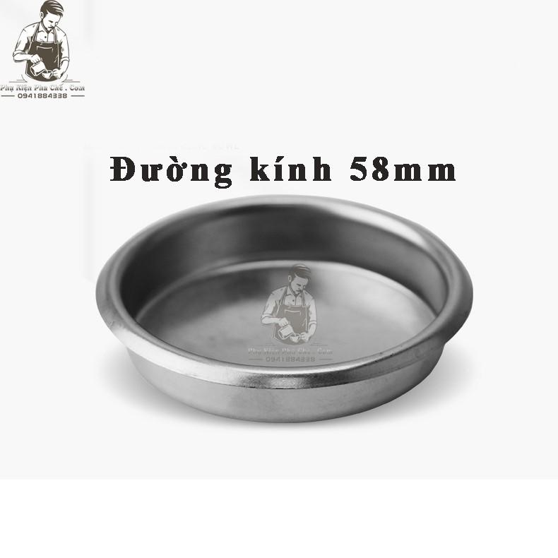 Phin Mù Inox Vệ Sinh Máy Pha Cà Phê Size 51mm, 53mm, 58mm - Filter Mù inox