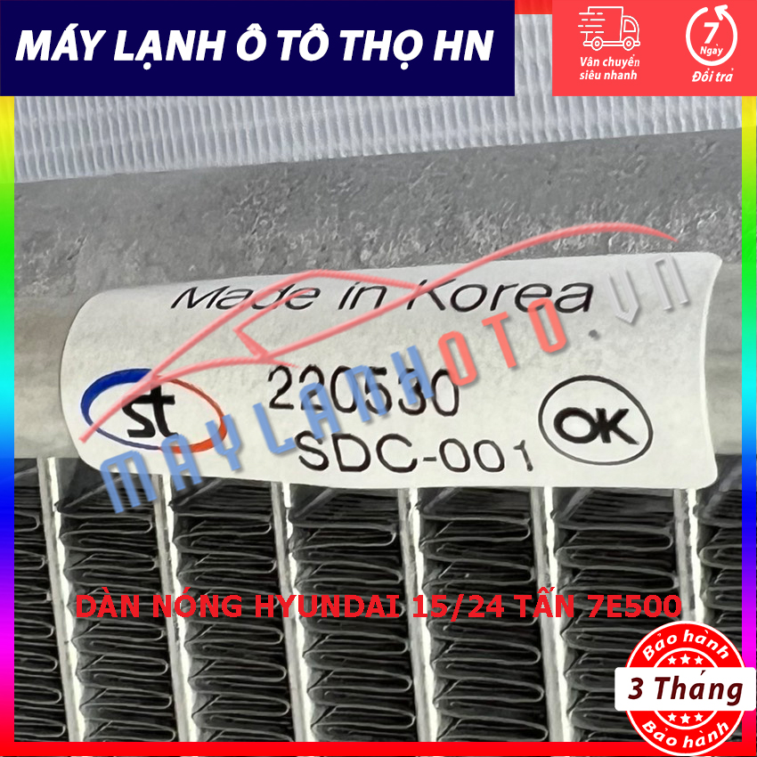 Dàn nóng Hyundai 15-24 Tấn Hàng xịn Hàn Quốc