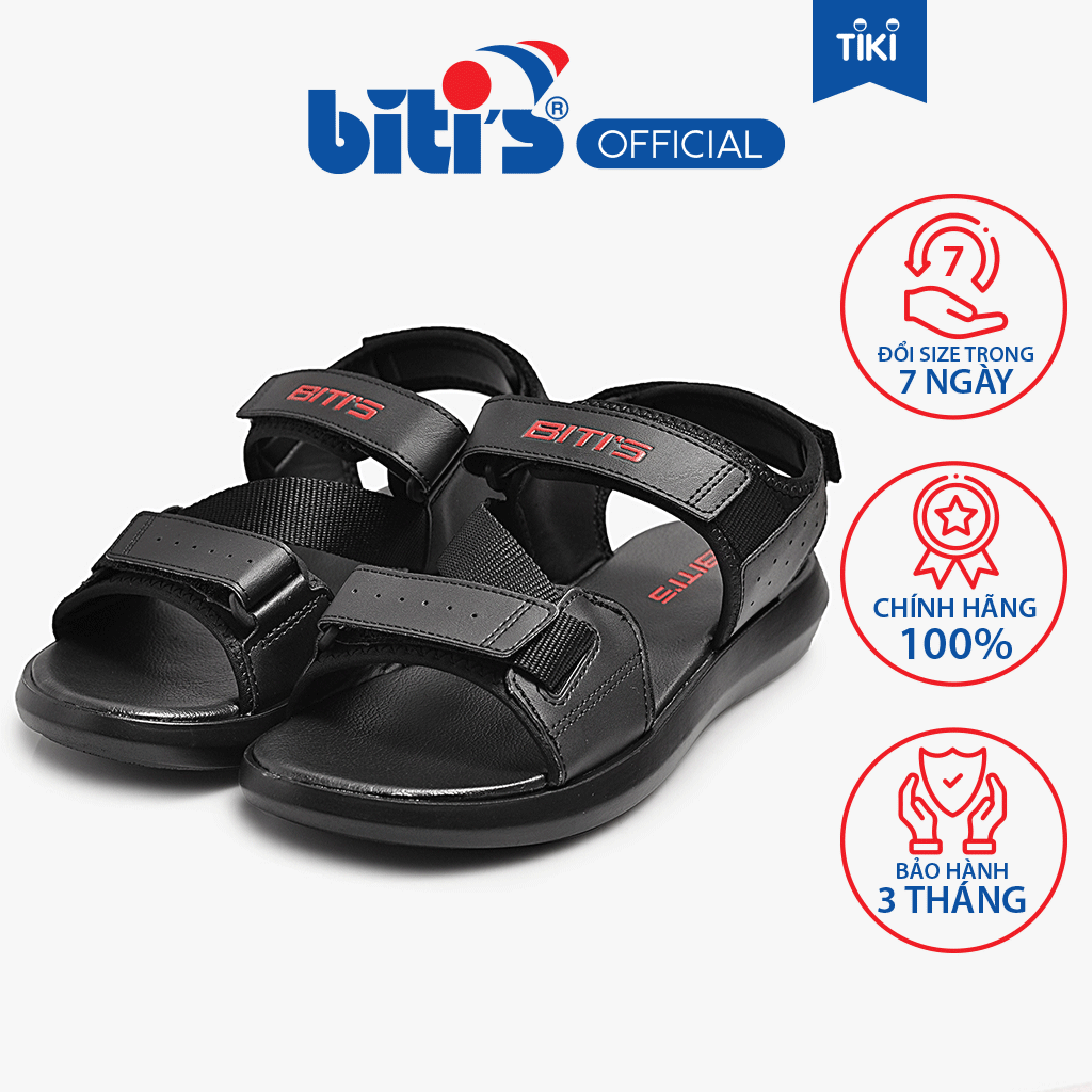 Sandal Si Cao Su Nam Biti's BPM000300DEN