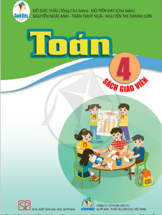 Sách Giáo viên Toán lớp 4 (Bộ sách Cánh Diều)