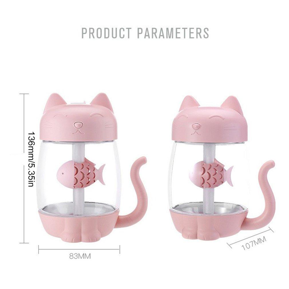 Mèo Máy Phun Sương Tạo Độ Ẩm 3 Trong 1 Đèn USB Đèn Ngủ Mèo Móng Vuốt Máy Phun Sương Tạo Độ Ẩm Có Thể Được Sử Dụng Cho Bàn Làm Việc Cao Cấp nhà Phòng Ngủ