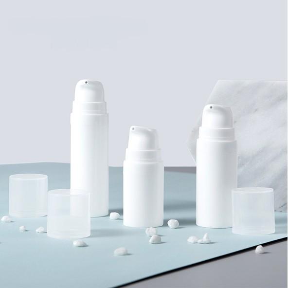 Chai chiết kem lotion (mỏ vịt ) size 5-10-15ml chất liệu nhựa PP trắng
