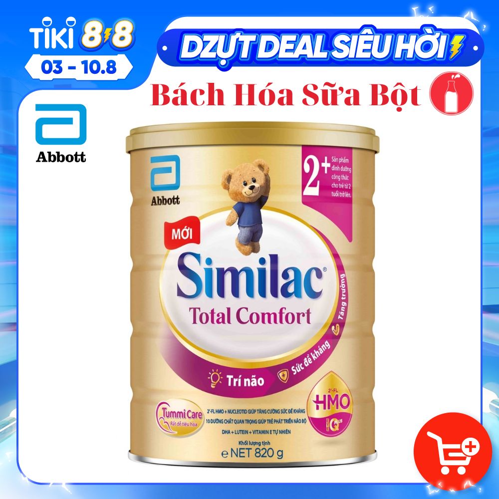 Sữa bột Similac Total Comfort 2+ (820g)