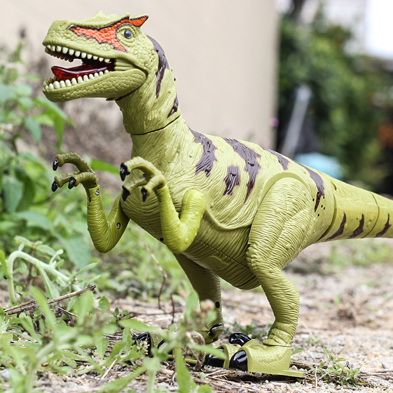 Khủng Long Bạo Chúa T-Rex Tự Di Chuyển Có Âm Thanh Ánh Sáng Mô Phỏng Chân Thật