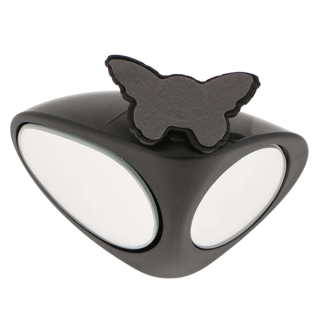 Waterproof Mirror - 2 in 1 Car Blind Spot Mirror Wide Angle Mirror 360 Rotation Adjustable Convex Rear View Mirror View Front Wheel Car Mirror