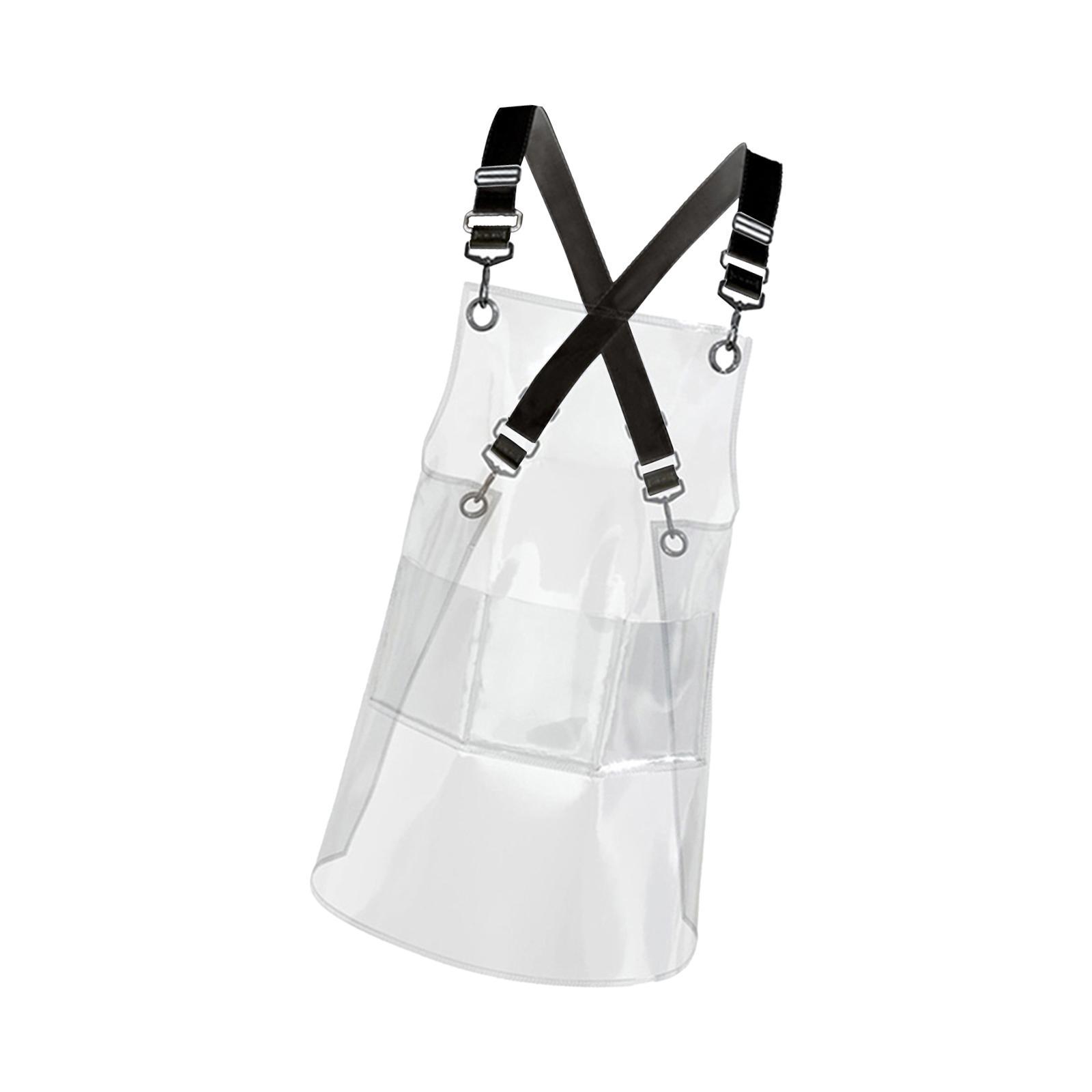 Transparent Apron BBQ Chef Apron Gardening Grilling Baking Apron Paint Apron