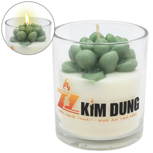 Ly Nến Thơm Hình Sen Đá 3D - Size M - H1