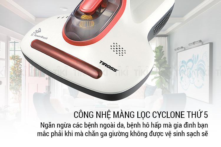 Máy Hút Bụi Trên Giường Tiross TS9302 (350W) - Hàng chính hãng