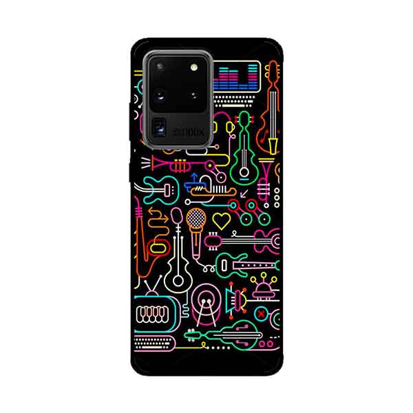 Ốp Lưng Dành Cho Samsung Galaxy S20 Ultra mẫu Màu Sắc 3 - Hàng Chính Hãng