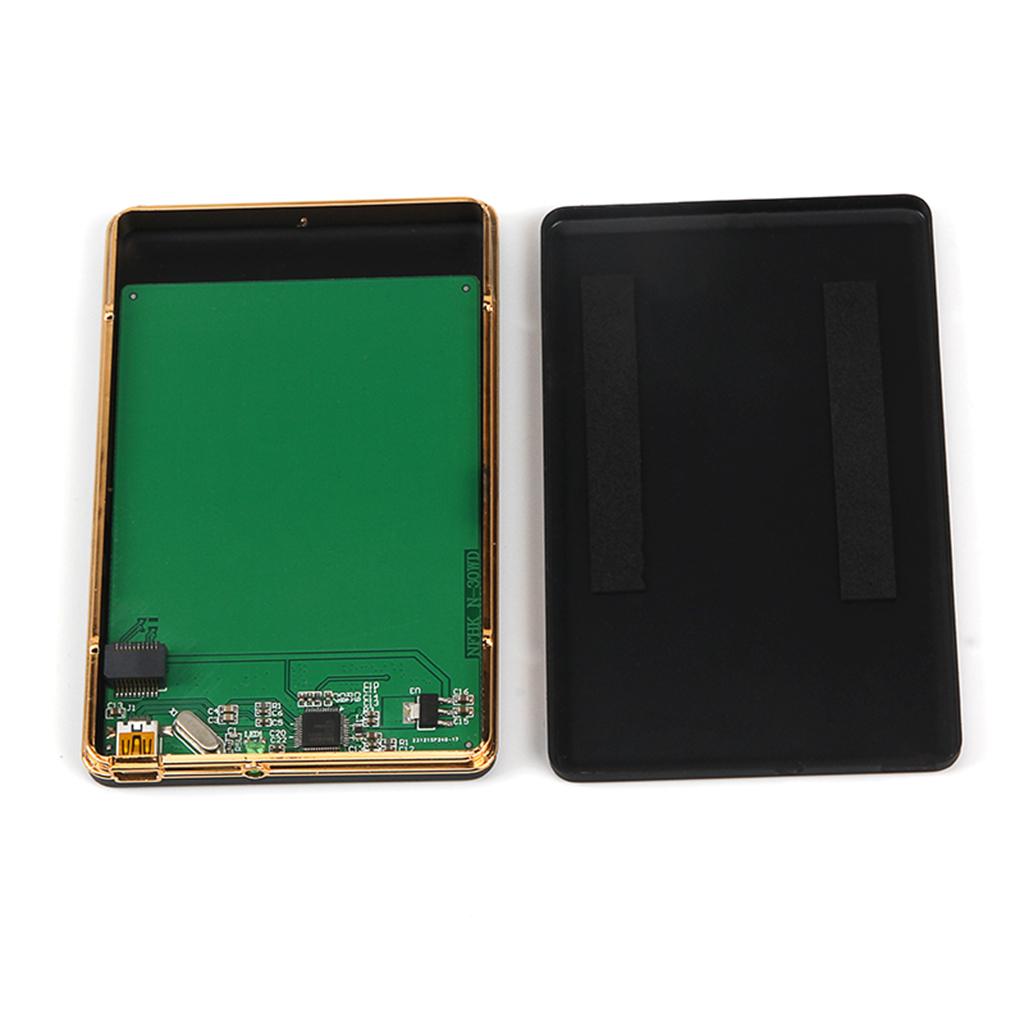 SATA to USB 3.0 Hard Disks SSD Housing Cover for WD5000MPCK / WD5000M22K, Downward Compatible for USB 2.0, 1.0