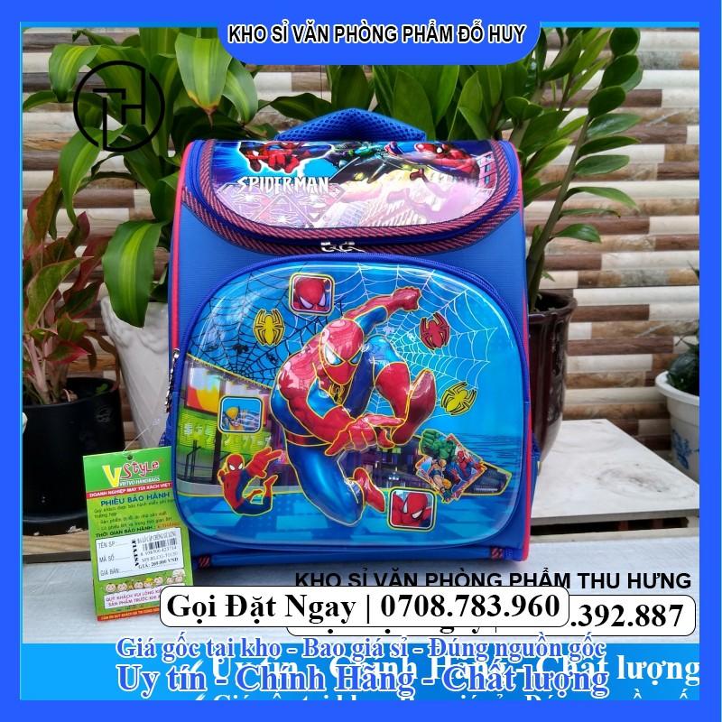 Ba lô - cặp học sinh siêu nhẹ chống gù lưng cho bé gái bé trai tiểu học hình nổi VSTYLE .