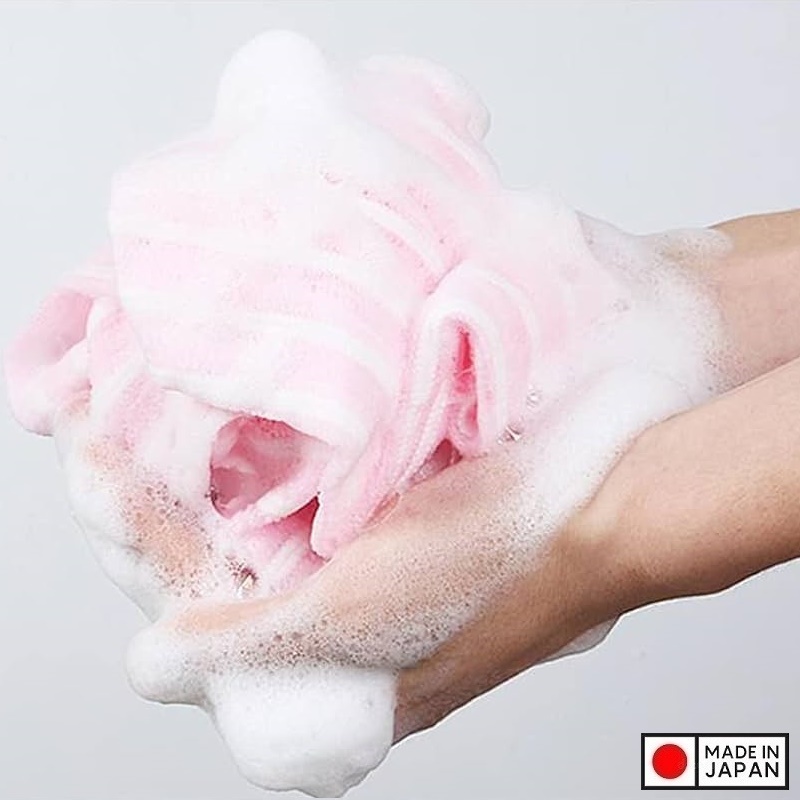 Khăn tắm kì lưng Yokozuna Pururun 20x95cm - Made in Japan