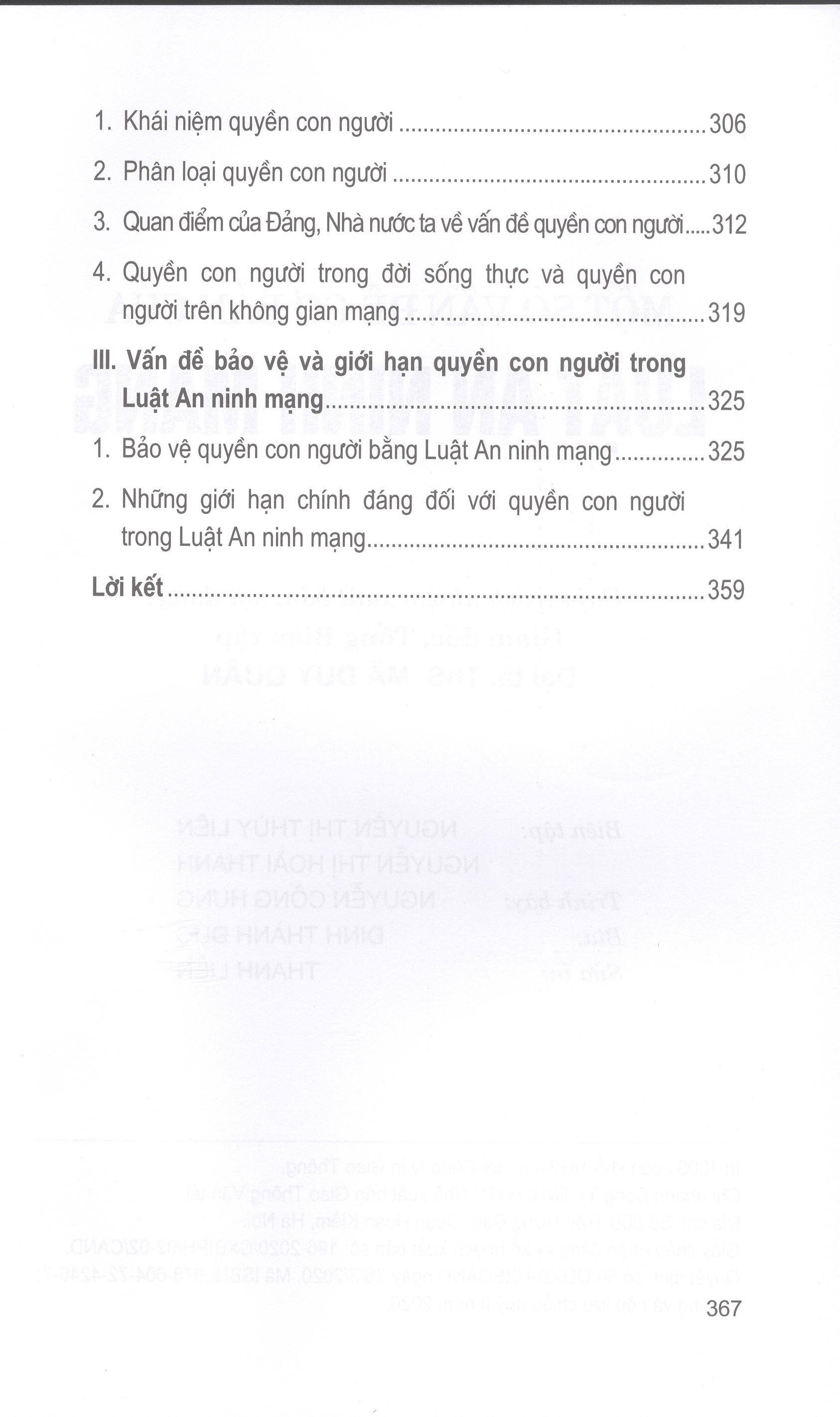 Một Số Vấn Đề Cơ Bản Của Luật An Ninh Mạng