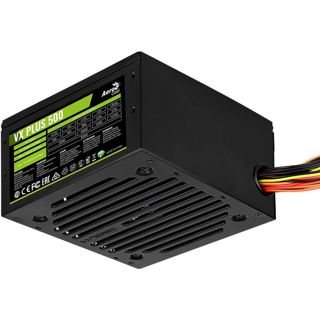 NGUỒN AEROCOOL VX PLUS 500W CÔNG SUẤT THỰC- Hàng Chính Hãng