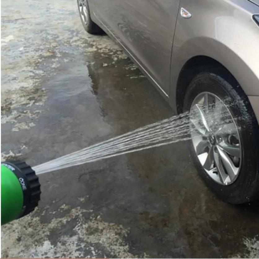 Vòi xịt rửa xe,Vòi phun nước tưới cây tăng áp thông minh 8 chế độ 815621-1