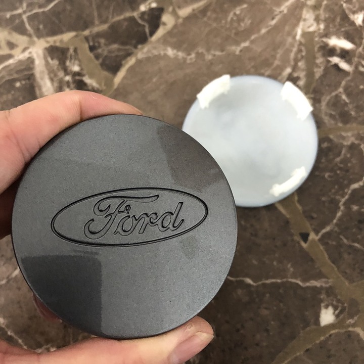 Logo chụp mâm bánh xe ô tô, xe hơi Ford đường kính 70mm