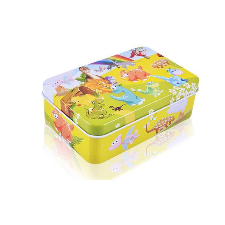 Ghép hình 60 mảnh hộp sắt