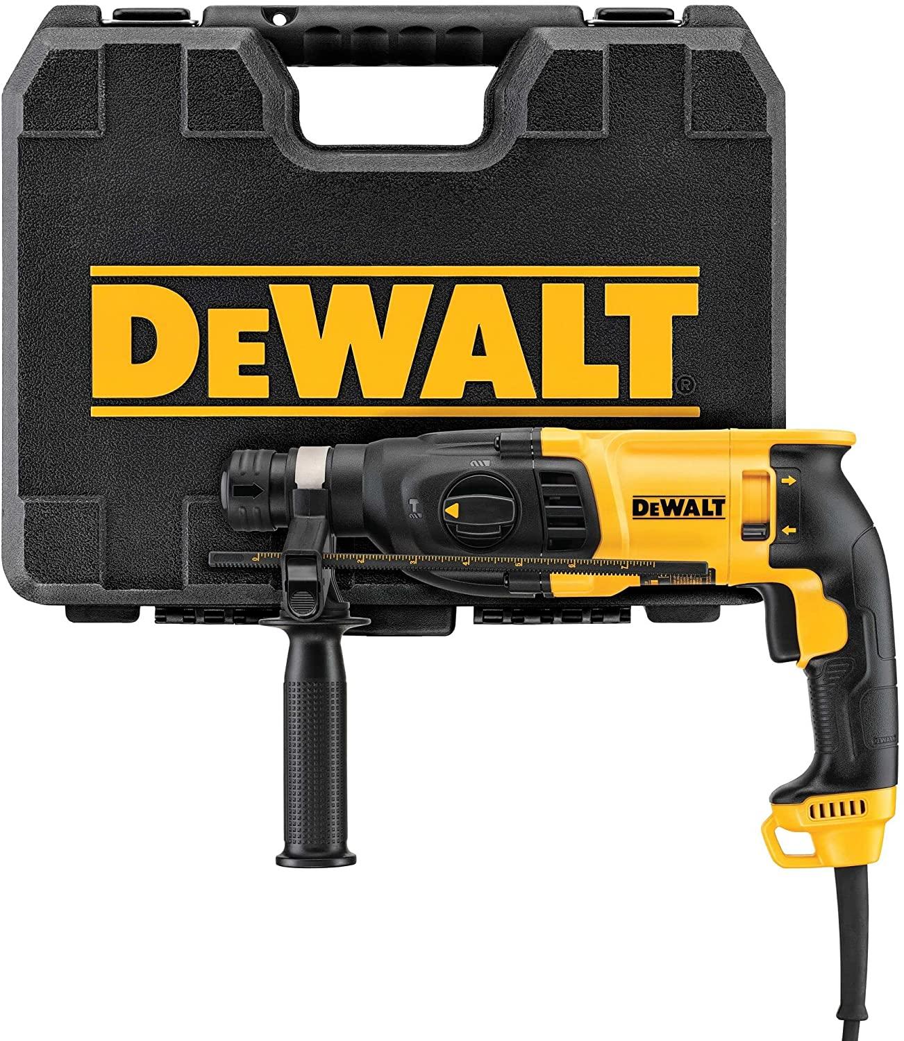 MÁY KHOAN BÚA 3 CHỨC NĂNG 800W DEWALT D25133KA-B1- HÀNG CHÍNH HÃNG