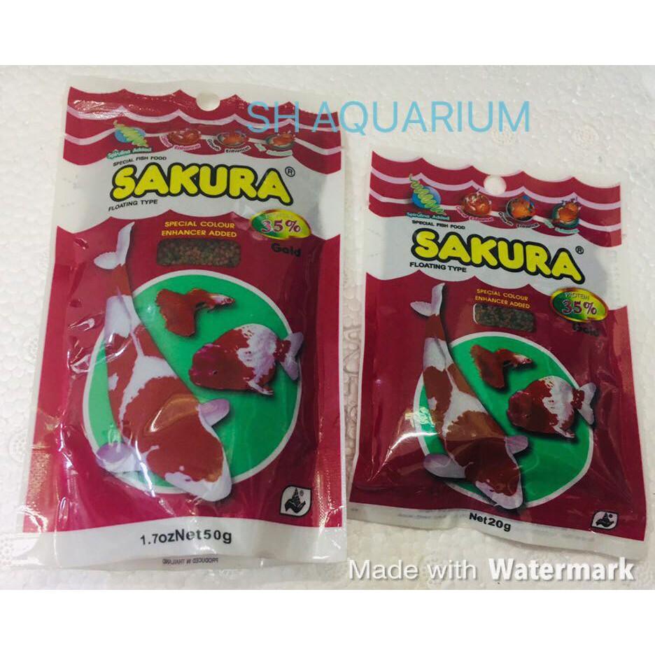 Thức ăn cho cá Sakura Protein 35%
