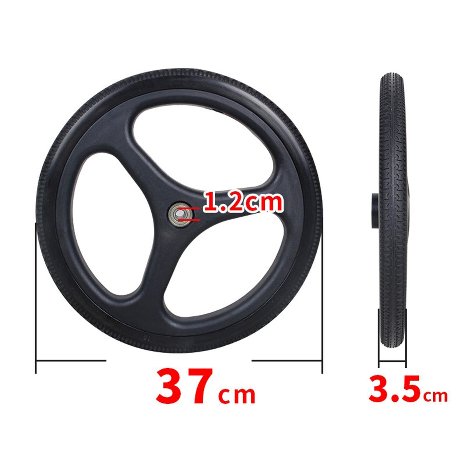 Wheelchair Rear Wheel Assembly Wheel Tires ABS Hub for Manual Wheelchair