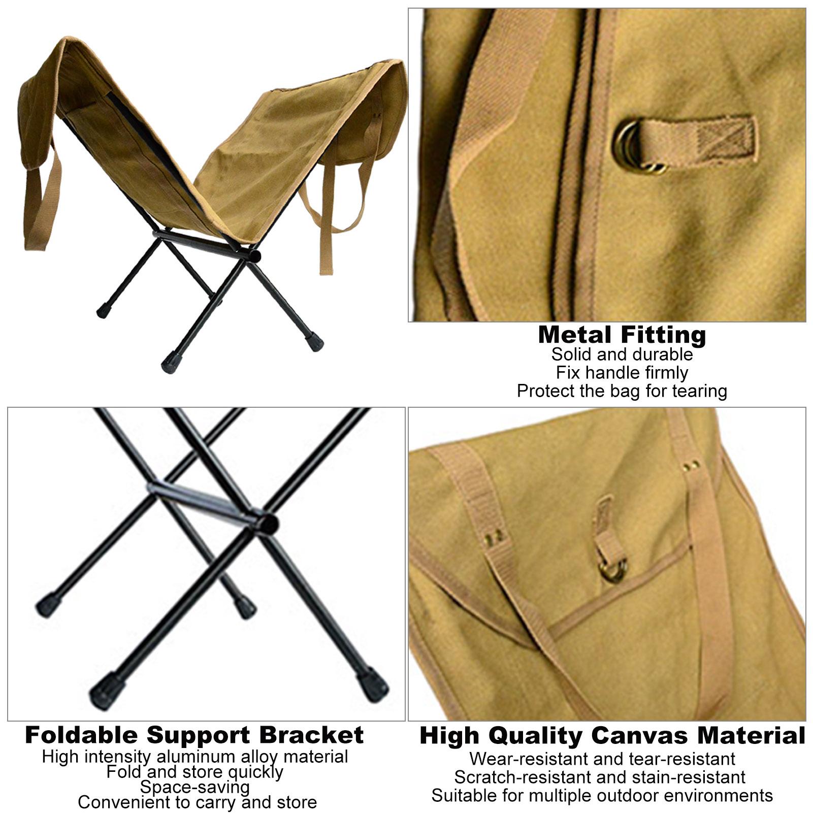 Túi lưu trữ củi đốt có tay cầm