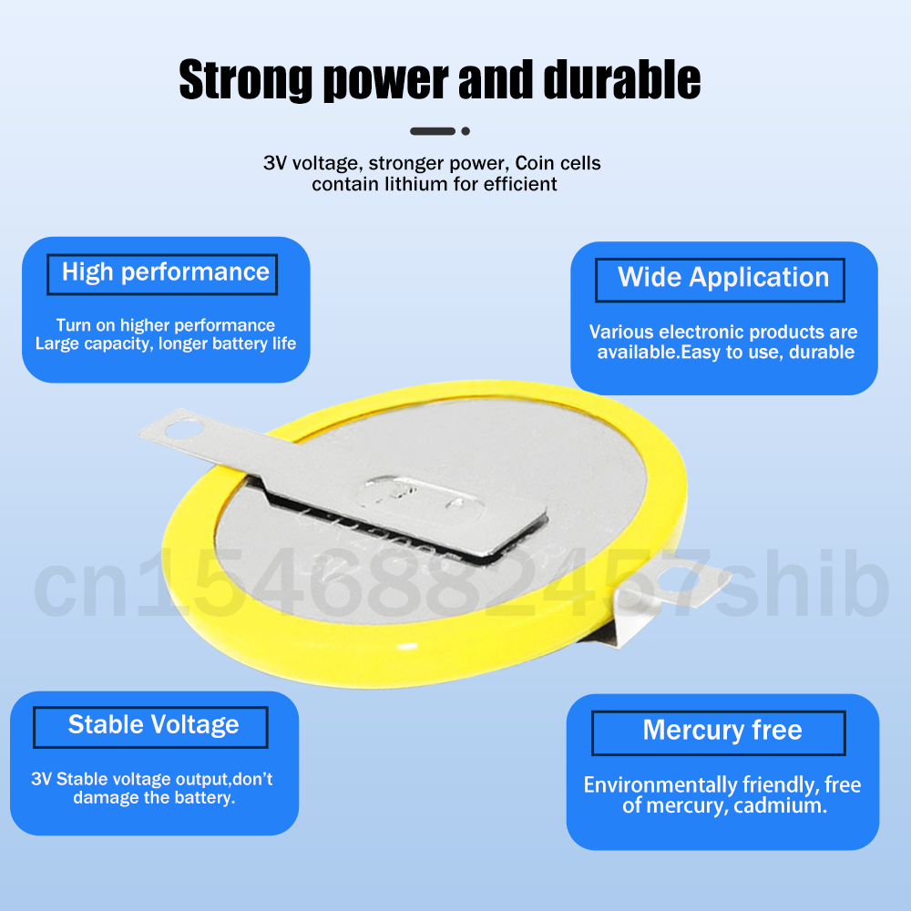 2-20 chiếc CR2025 CR 2025 Pin Lithium 3V Với 2 Chân Chân Hàn Cho Đồ Chơi Chìa Khóa Ô Tô, Máy Tính Điều Khiển Từ Xa, Tế Bào Nút Đồng Hồ, Màu sắc: 2 chiếc