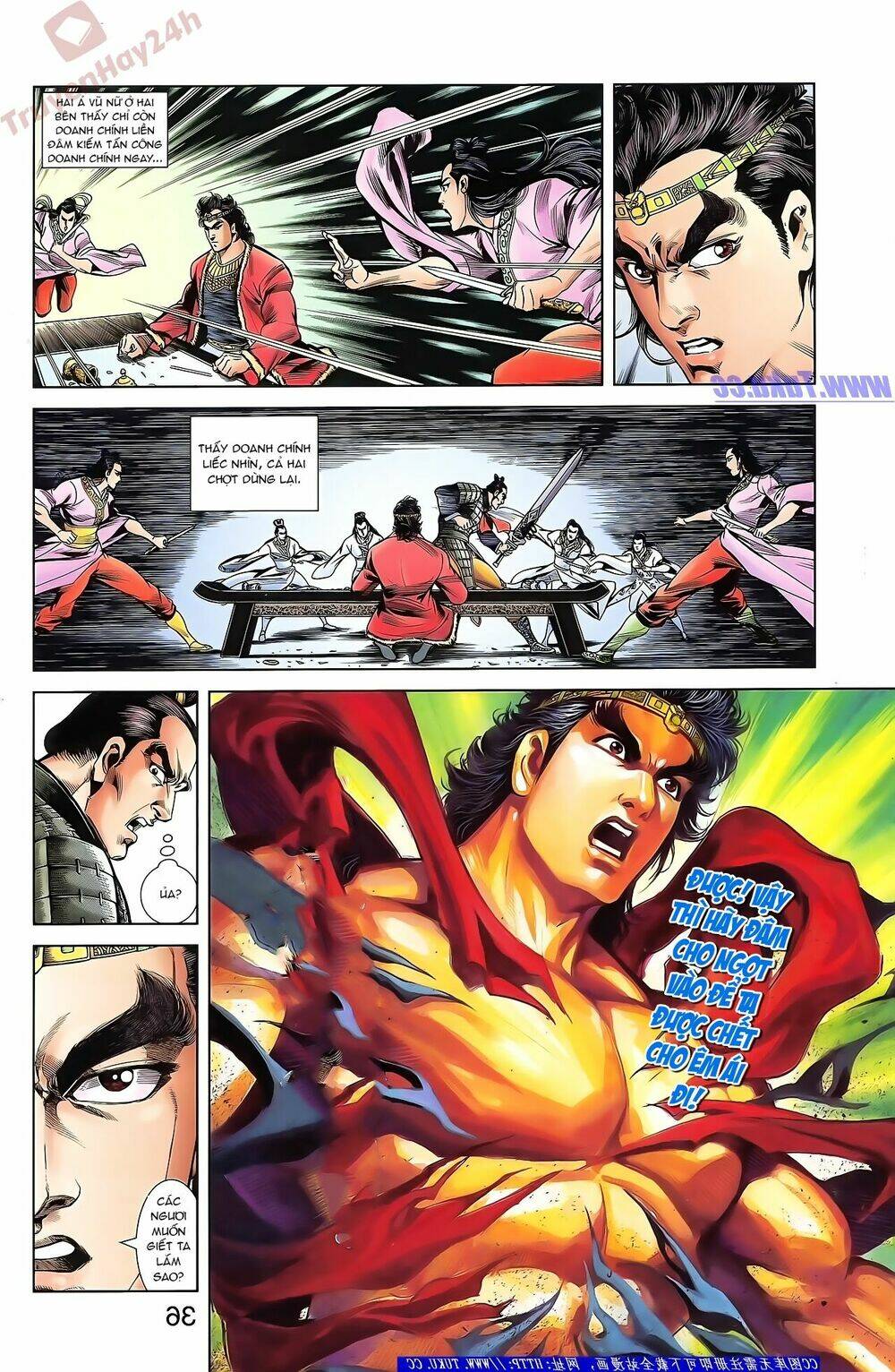 thiên tử truyền kỳ 2 - tần vương doanh chính chapter 43 8