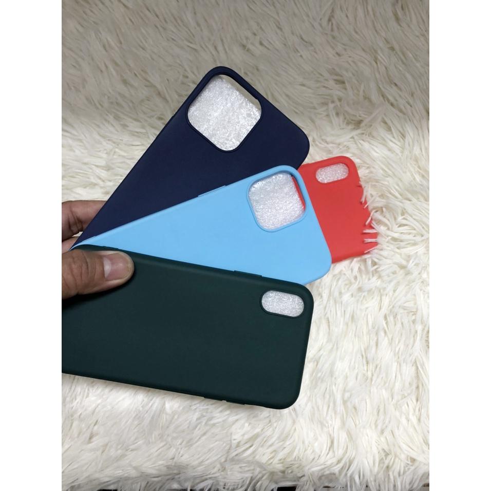 Ốp lưng dẻo nhiều màu dành cho iPhone X đến 13 Pro Max