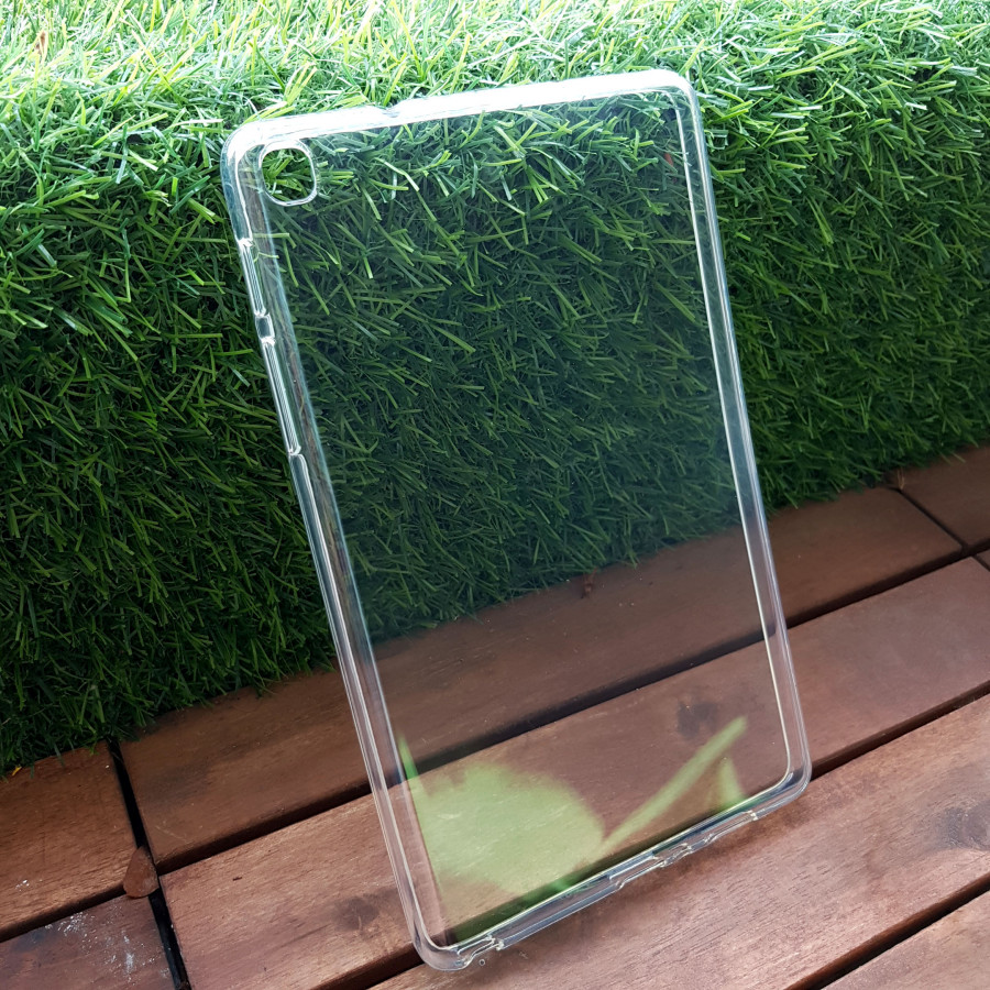 Ốp lưng silicon trong suốt cho Samsung Galaxy Tab A Plus 8.0 inch 2019 P205 - Hàng nhập khẩu