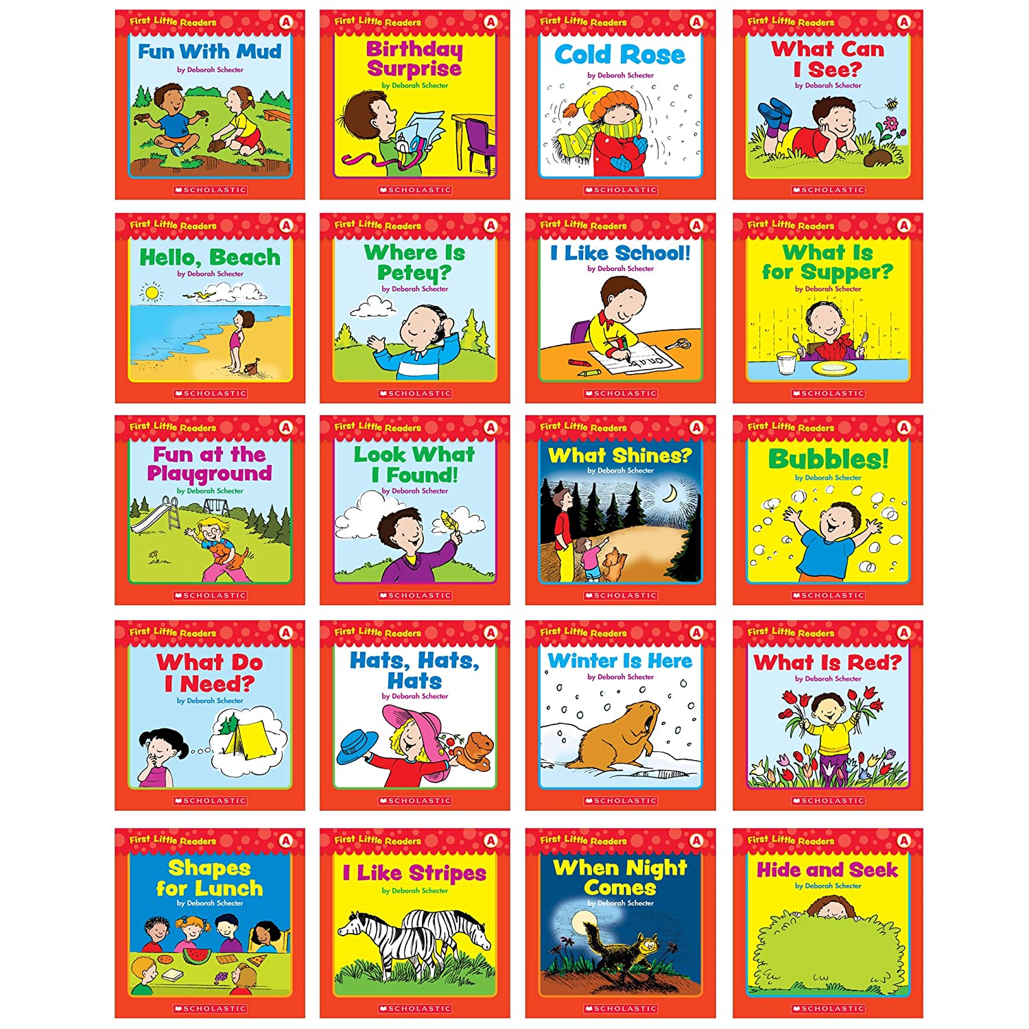 First Little Readers: Guided Reading Level A (Classroom Set)