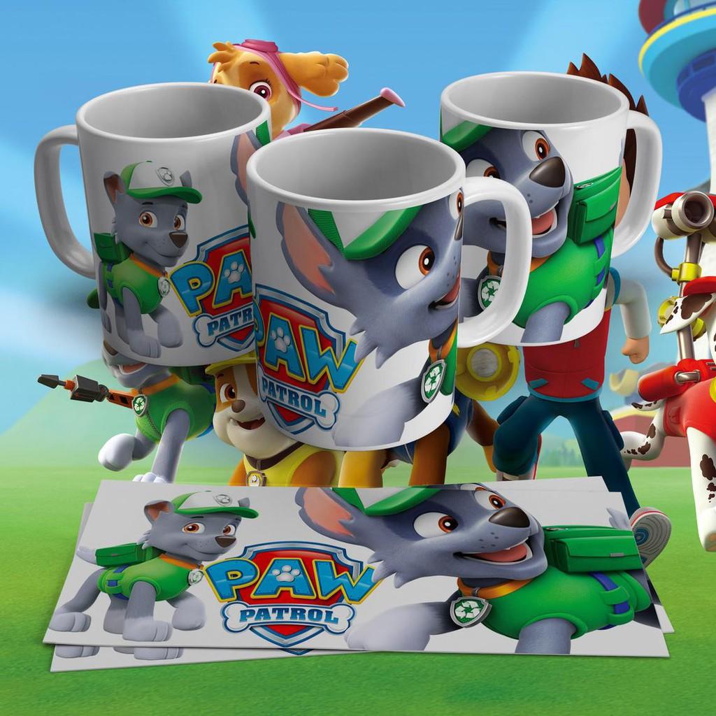 Cốc sứ cao cấp in hình đội chó cứu hộ Paw Patrol Mini