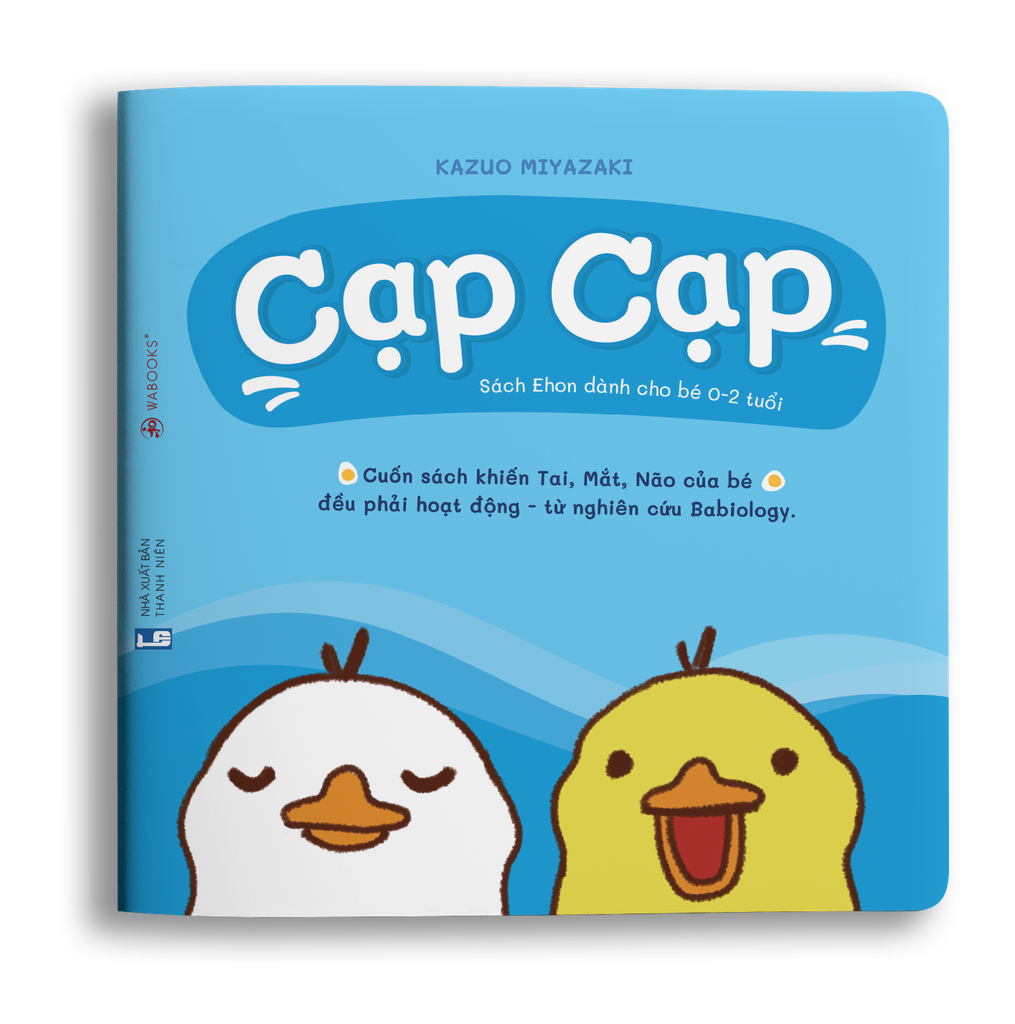 Ehon Thật Bất Ngờ: Cạp Cạp - Ehon Nhật Bản Cho Bé