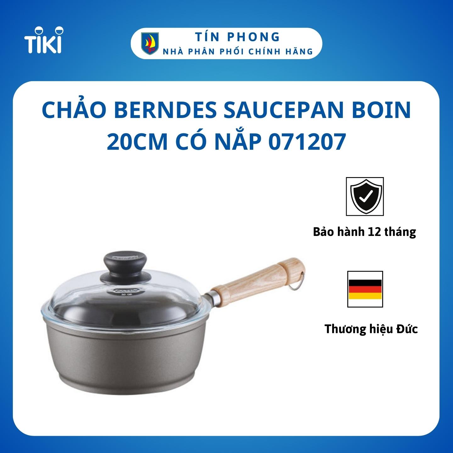 Chảo Berndes Saucepan BOIN 20cm có nắp 071207