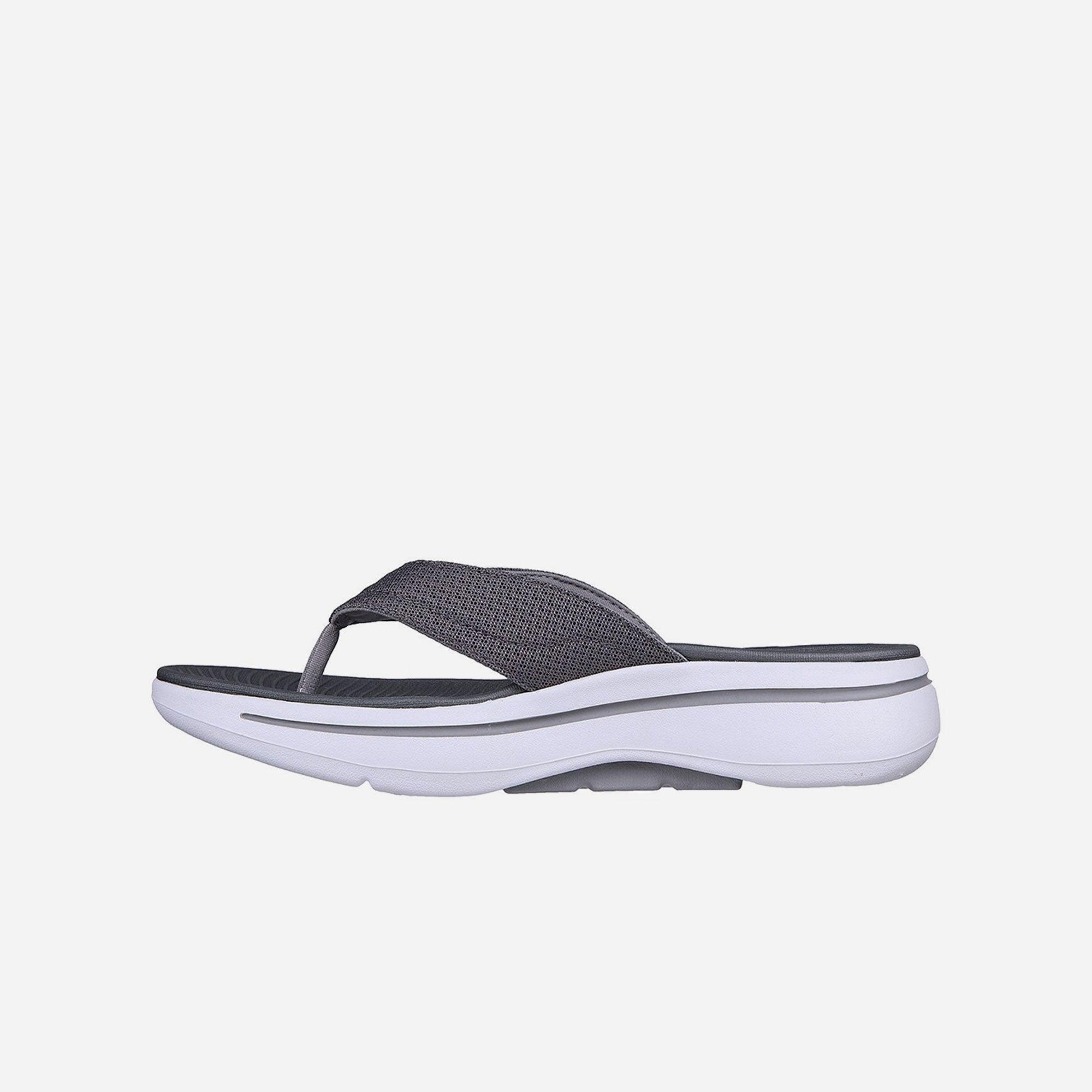 Dép xỏ ngón nam Skechers Go Walk Arch Fit - 229057-GRY