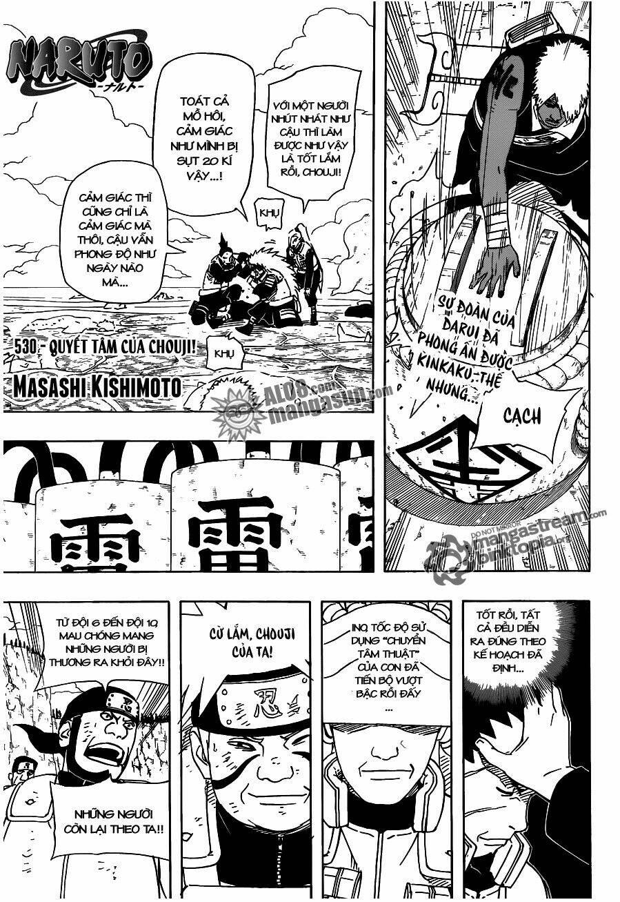 naruto - cửu vĩ hồ ly chapter 530 1