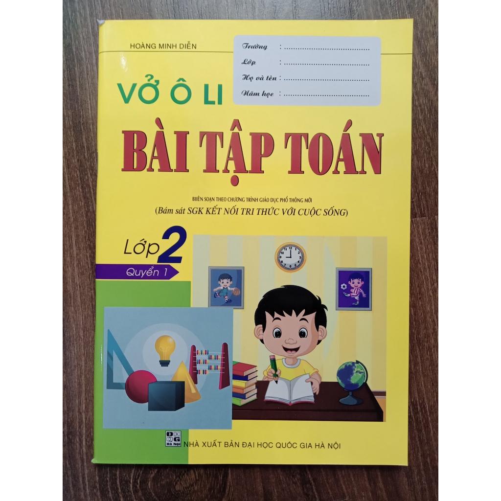 Sách - Vở ô li bài tập toán lớp 2 - Quyển 1