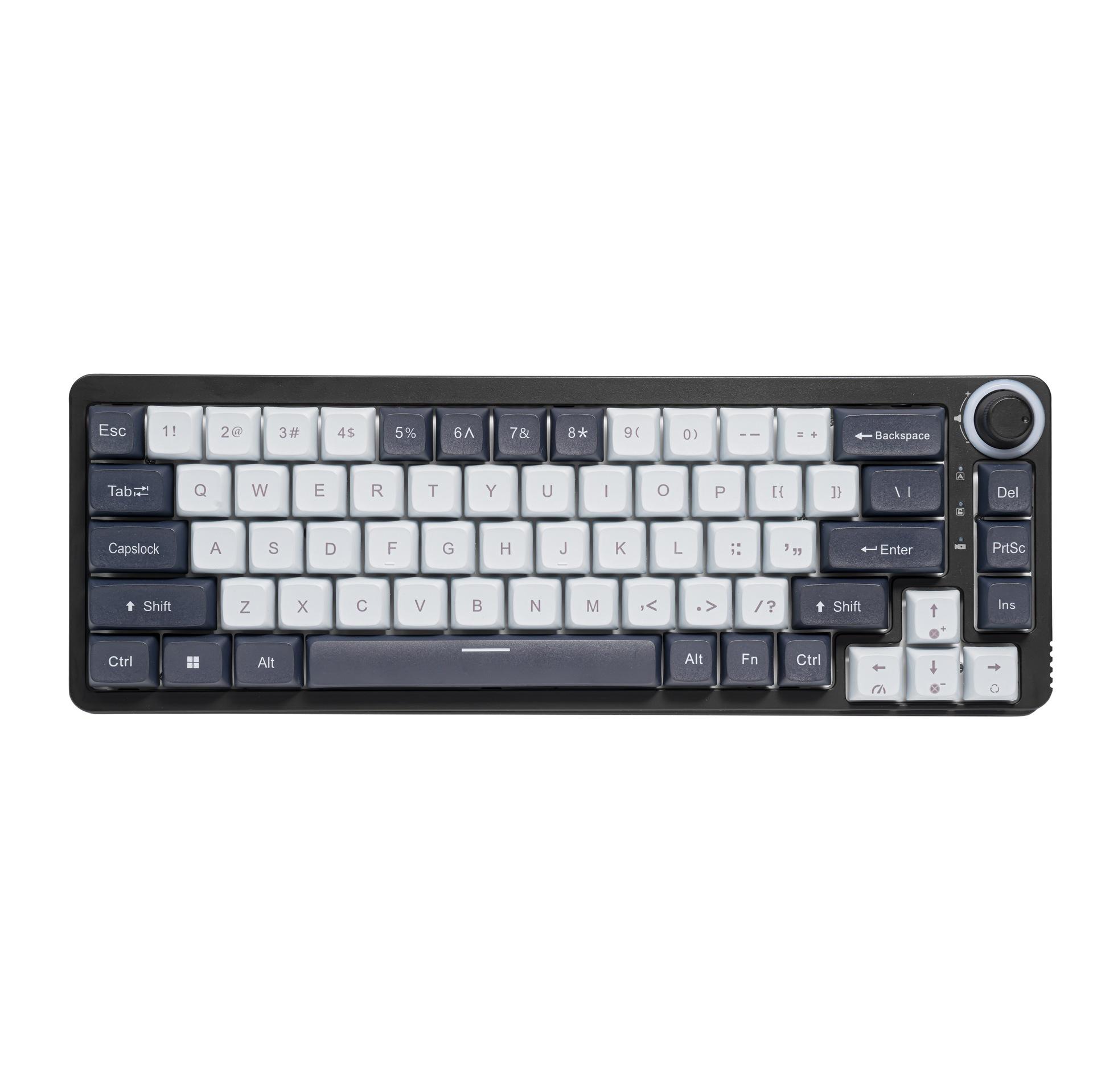 Bàn phím cơ trò chơi 680 phong cách mới nhất máy tính có thể tráo đổi nóng RGB tùy chỉnh trục ba chế độ 2.4G thương mại điện tử bluetooth không dây