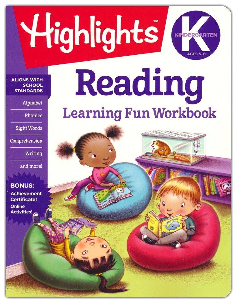 Highlights Kindergarten Learning Workbook Pack: Reading; Math Concepts; Writing; Thinking And Reasoning