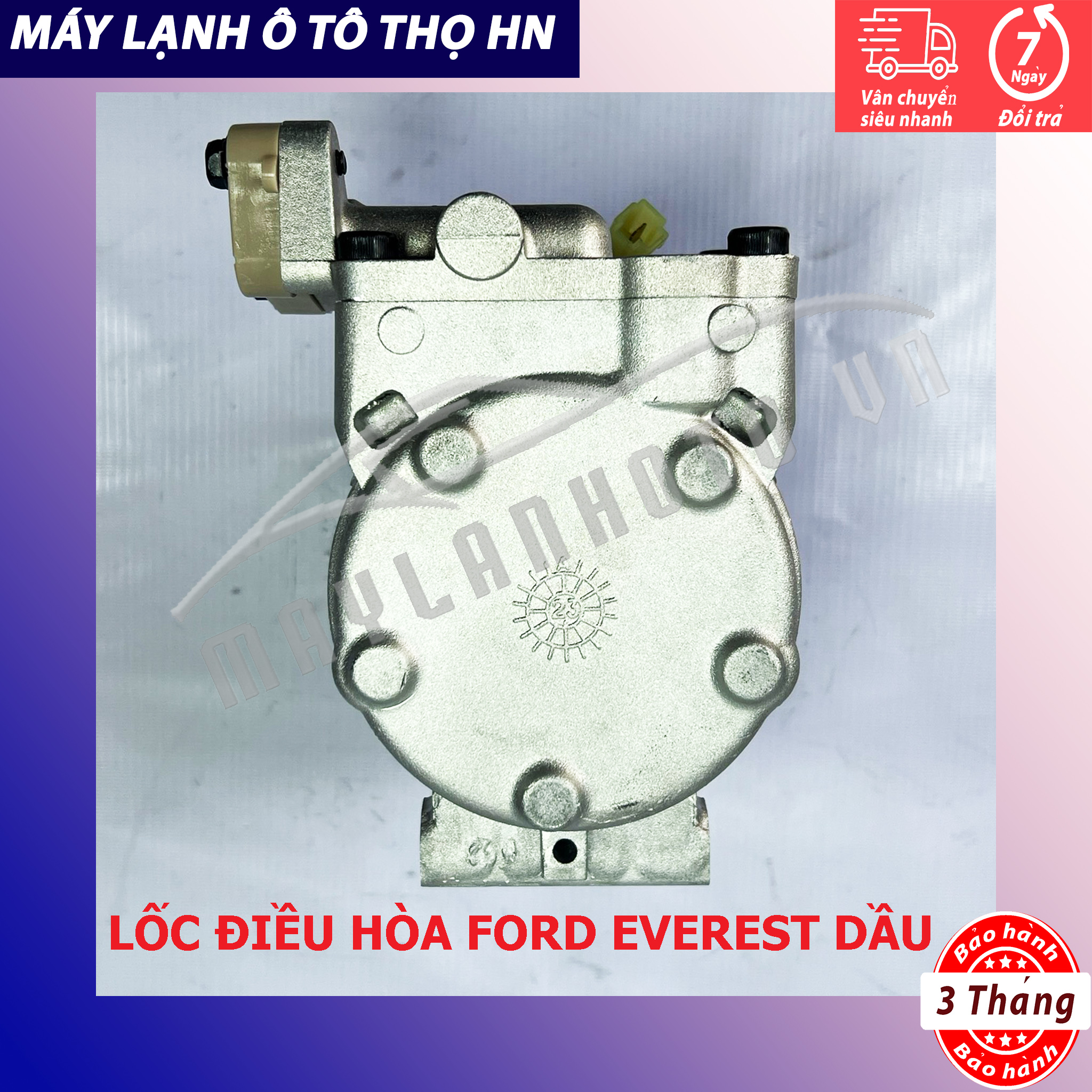 Lốc điều hòa Ford Everest dầu 2006 2007 2008 2009 2010 2011 2012 2013 2014 Hàn Quốc 06 07 08 09 10 11 12 13 14