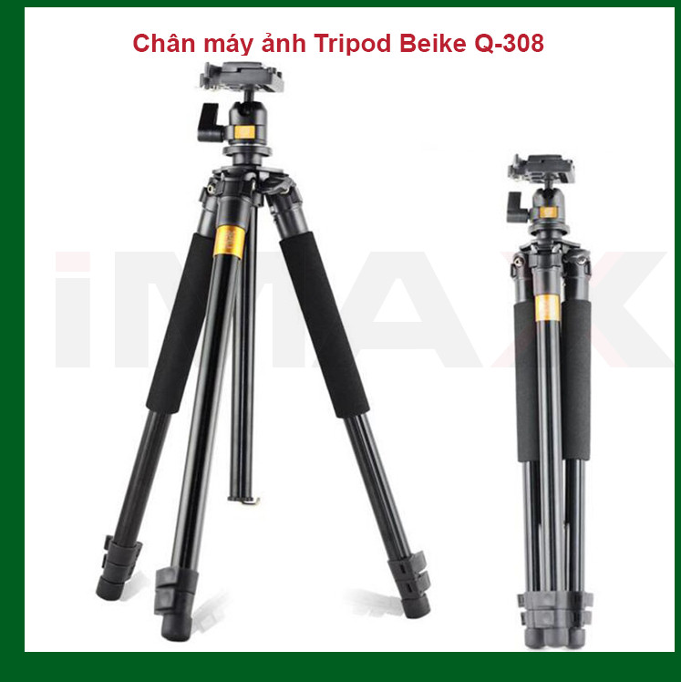 CHÂN MÁY ẢNH TRIPOD BEIKE Q-308- HÀNG NHẬP KHẨU