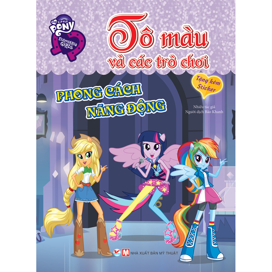 Pony Tô Màu Và Các Trò Chơi - Phong Cách Năng Động