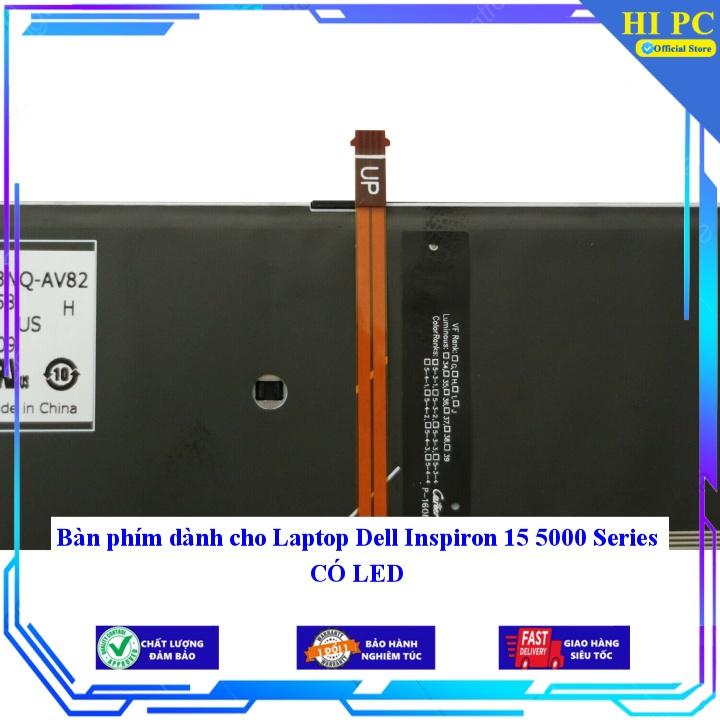 Hình ảnh Bàn phím dành cho Laptop Dell Inspiron 15 5000 Series CÓ LED - Hàng Nhập Khẩu