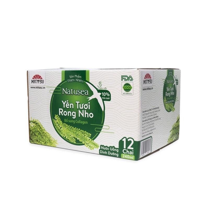 NƯỚC YẾN TƯƠI RONG NHO NATUSEA