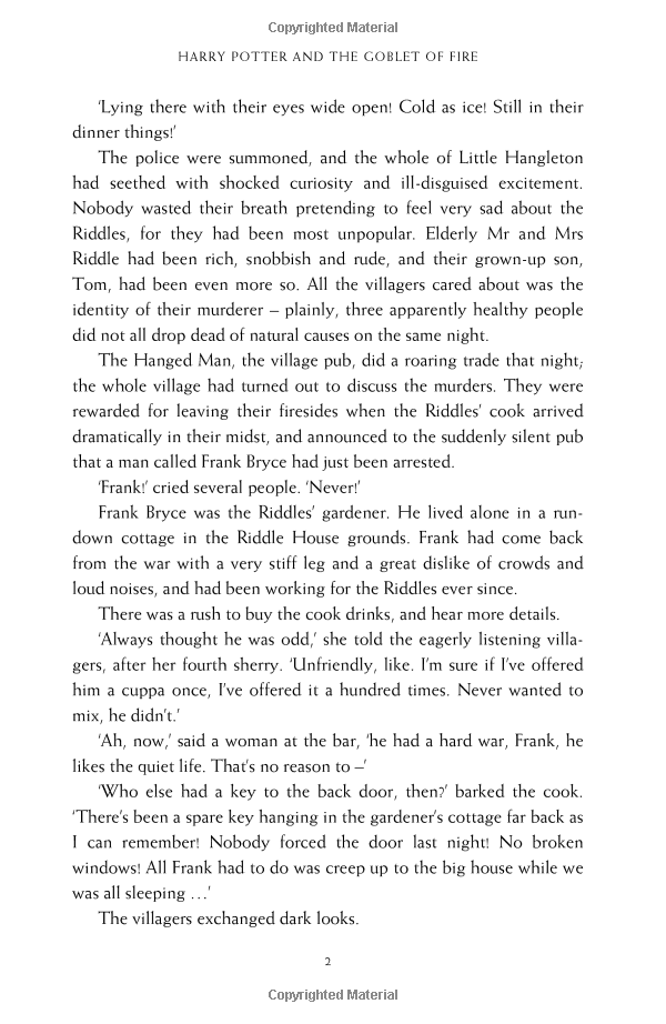 Sách Harry Potter Part 4: Harry Potter And The Goblet Of Fire (Hardback) (Harry Potter và chiếc cốc lửa) (English Book)