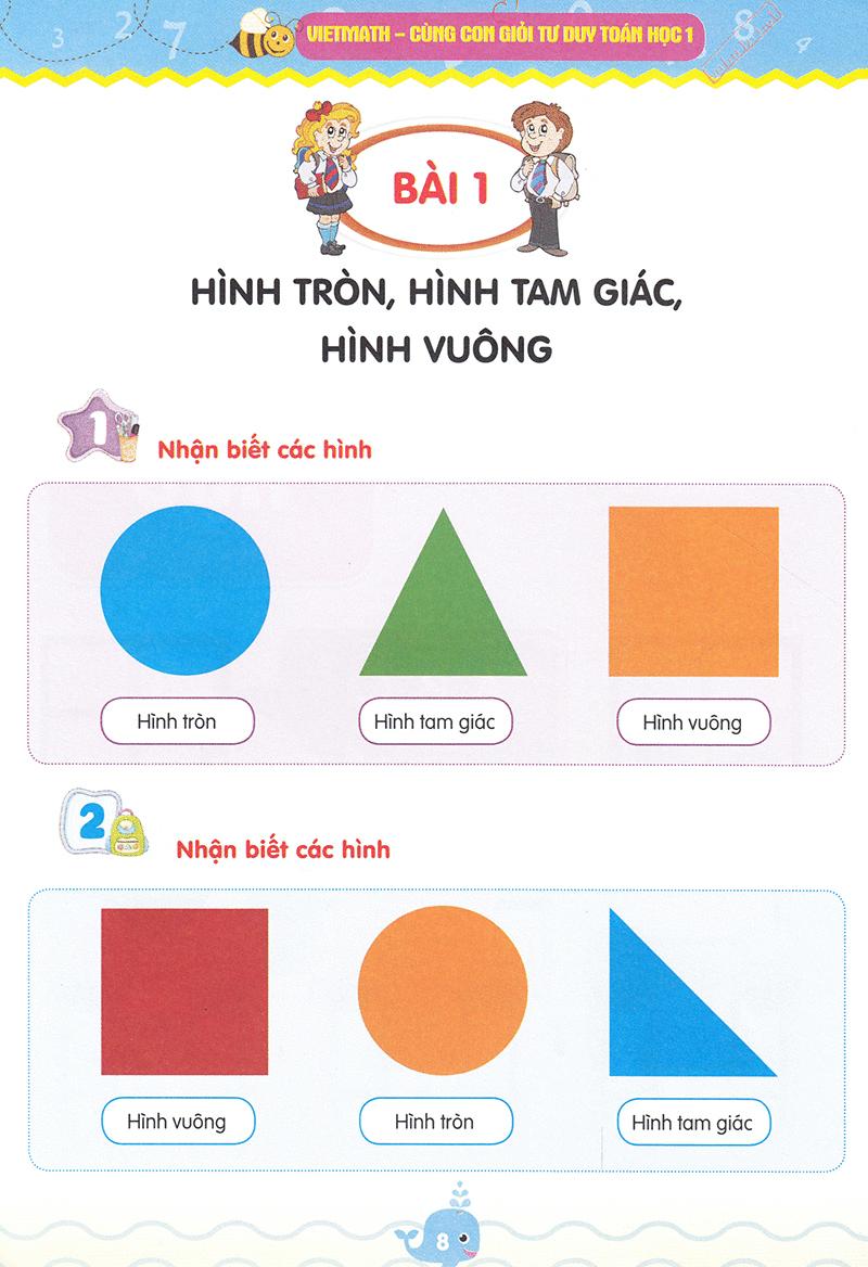 Vietmath - Cùng Con Giỏi Tư Duy Toán Học - Tập 1