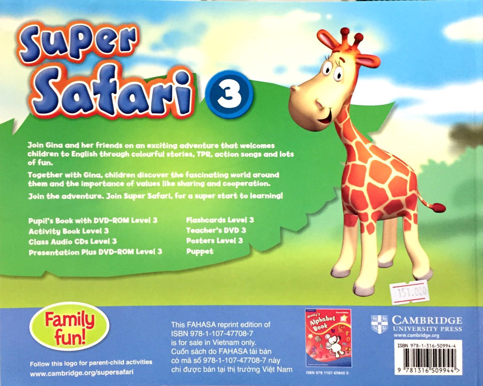 Super Safari Level 3 Activity Book