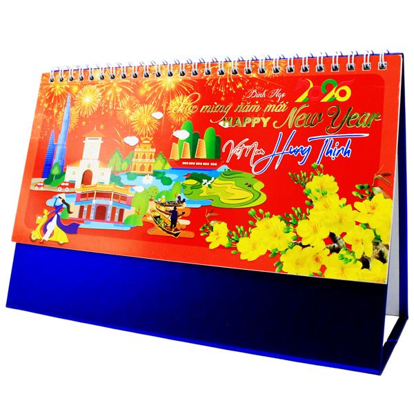 Lịch Để Bàn Chữ A - Việt Nam Hưng Thịnh - NST 73A